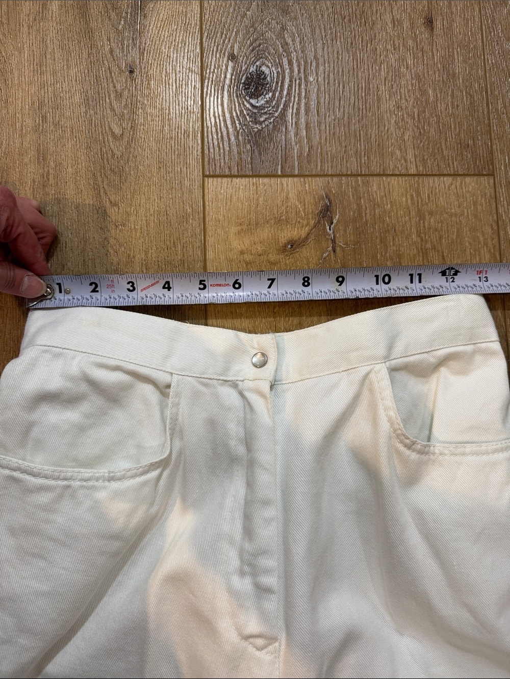 Vintage western white denim Embroidered set - Picture 8 of 12